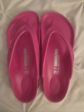 Birkenstock | Hot Pink EVA Flip Flop Sandals